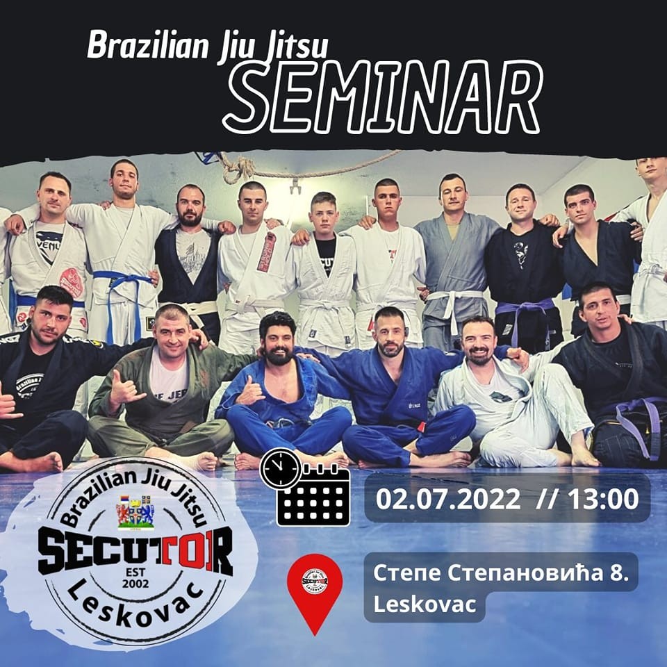 BJJ seminar "Secutor Leskovac" cover image