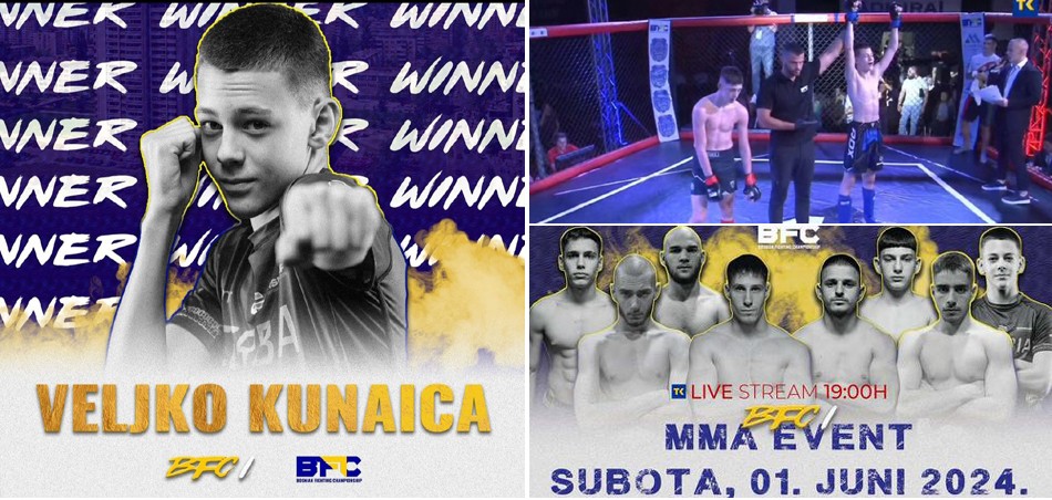 MMA FIGHT NIGHT - Bosnian Fighting Championship cover image